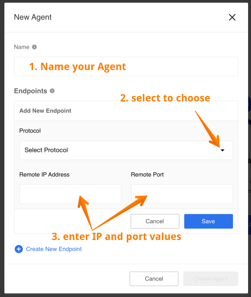 VPN Agent request form