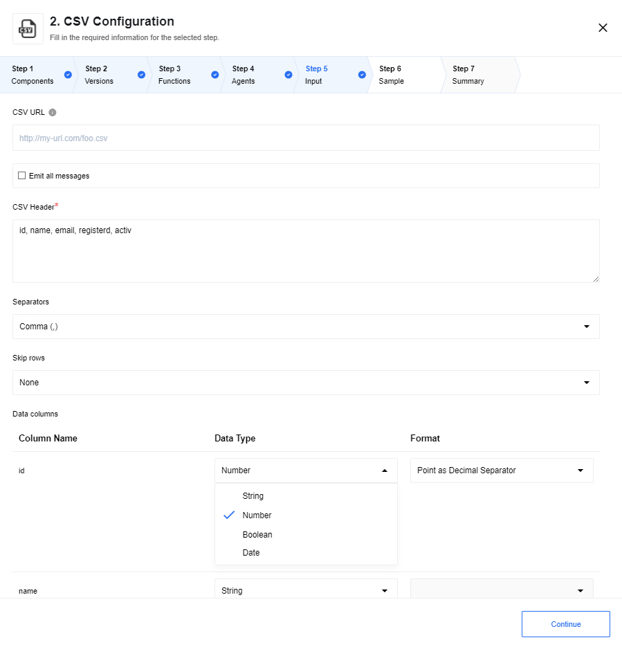 Elastic io Documentation CSV Deprecated Functions