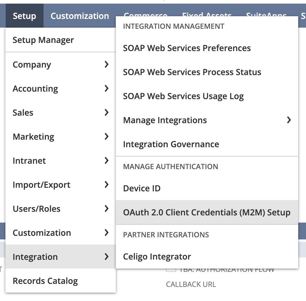 Integration OAuth